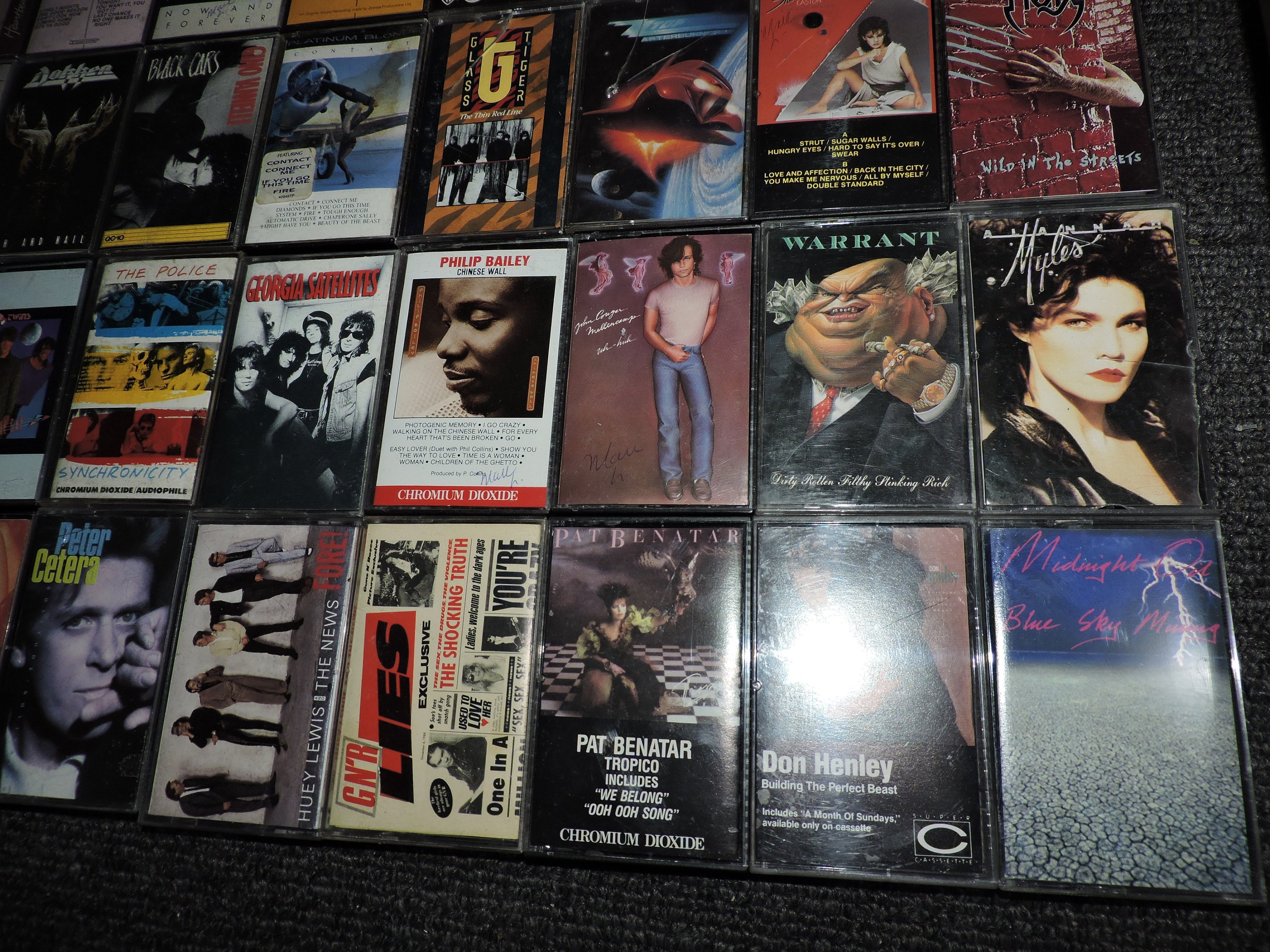Vintage 1980s Rock & Pop Cassette Tapes - Your Choice - Etsy UK