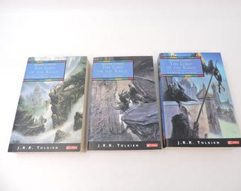 1971 J.R.R. トールキンの指輪物語 カナダ版ペーパーバック本 3 冊