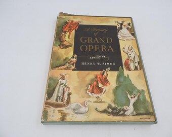 GRAND OPERA Music Vintage Softcover book