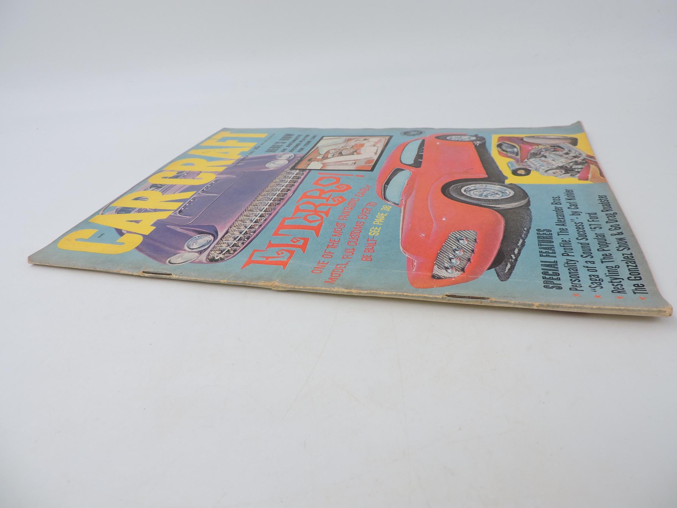 Vintage CAR CRAFT Magazine September 1963 El Torro '57 Ford Cover