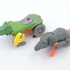 1996 & 2000 Takara Transformers Beast Machines Rattrap McDonald's Happy Meal Toys