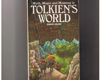 1976 Mythos, Magie und Bedeutung in Tolkiens Welt von Randel Helms Softcover Panther Taschenbuch