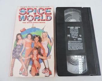 SPICE WORLD Spice Girls Movie Vintage VHS Tape