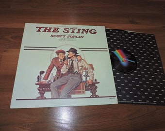 The STING Motion Picture Soundtrack - Scott Joplin Album 12" Vinyl Record