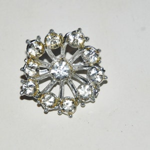 Vintage Strassbrosche