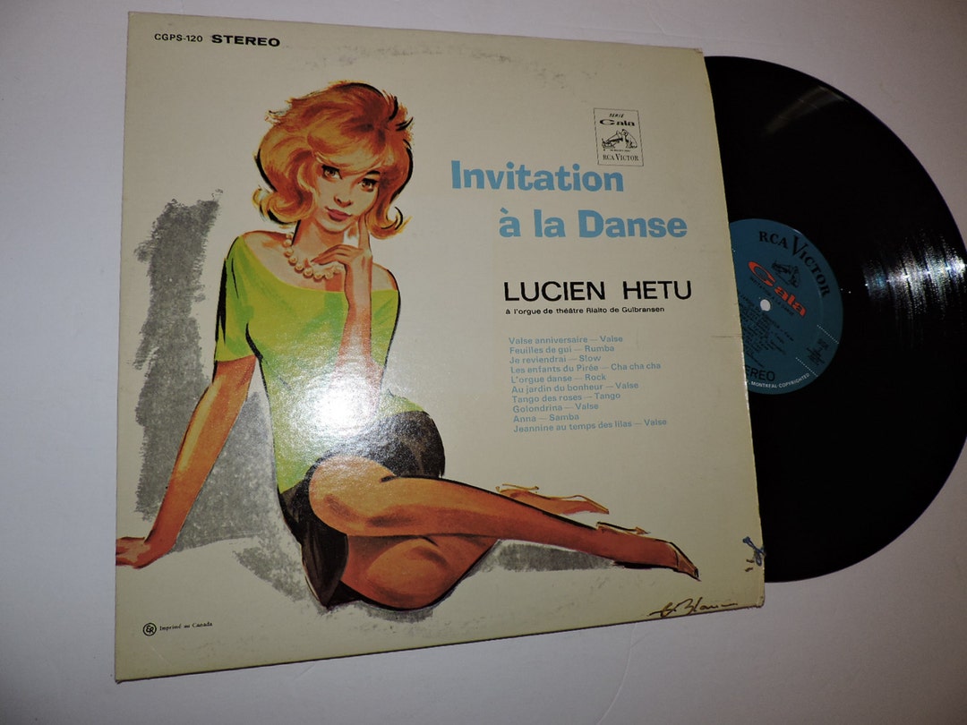 Lucien Hétu Invitation À La Danse 1963 Rock, Latin, Pop Dance Music 12