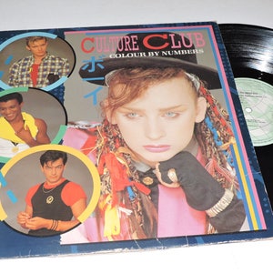 Culture Club - Colour By Numbers Synth-Pop 1983 Music LP Album