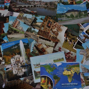 Lot Of Vintage European Postcards Lot Of Original Post Cards