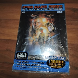 SEALED Star Wars Episode 1 The Phantom Menace Official Souvenir Magazine 1999