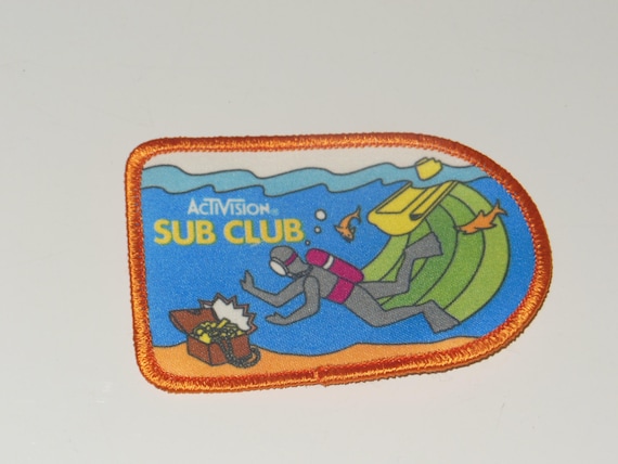 Vintage Activision Patch Sub Club Seaquest Video G