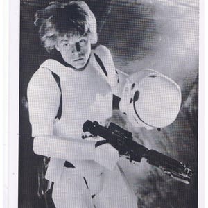 Luke in Stormtrooper Disguise Original 1977 Star Wars IV A New Hope Photo Still