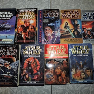 Lot of 9 Vintage Star Wars Books