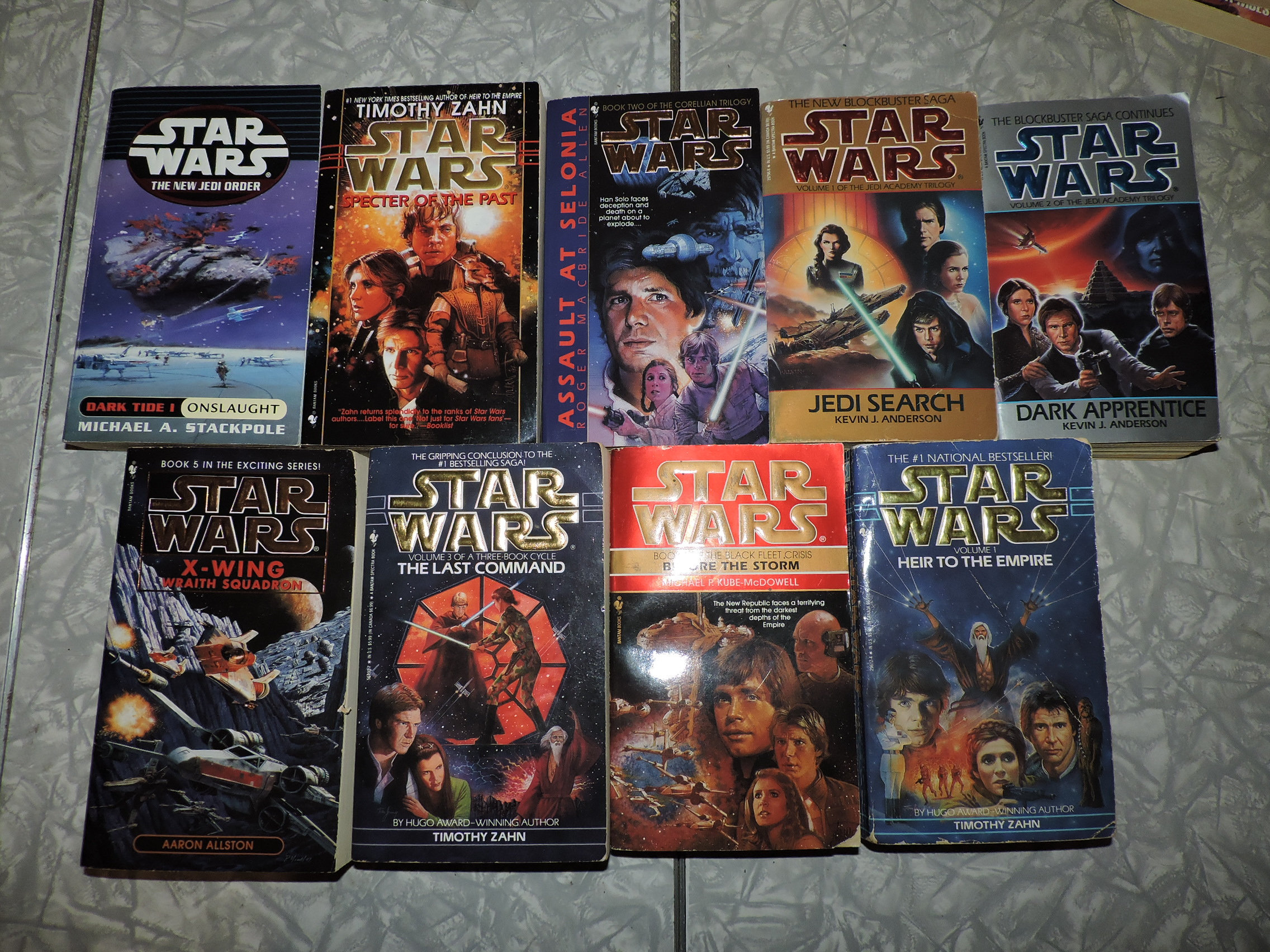 Star Wars Last Of The Jedi 1-6 Jude Watson Paperback Book Lot Scholastic