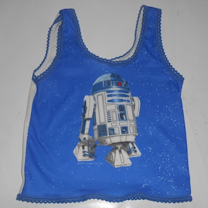 Vintage 1977 Star Wars R2-D2 Child&#39;s Tank Top