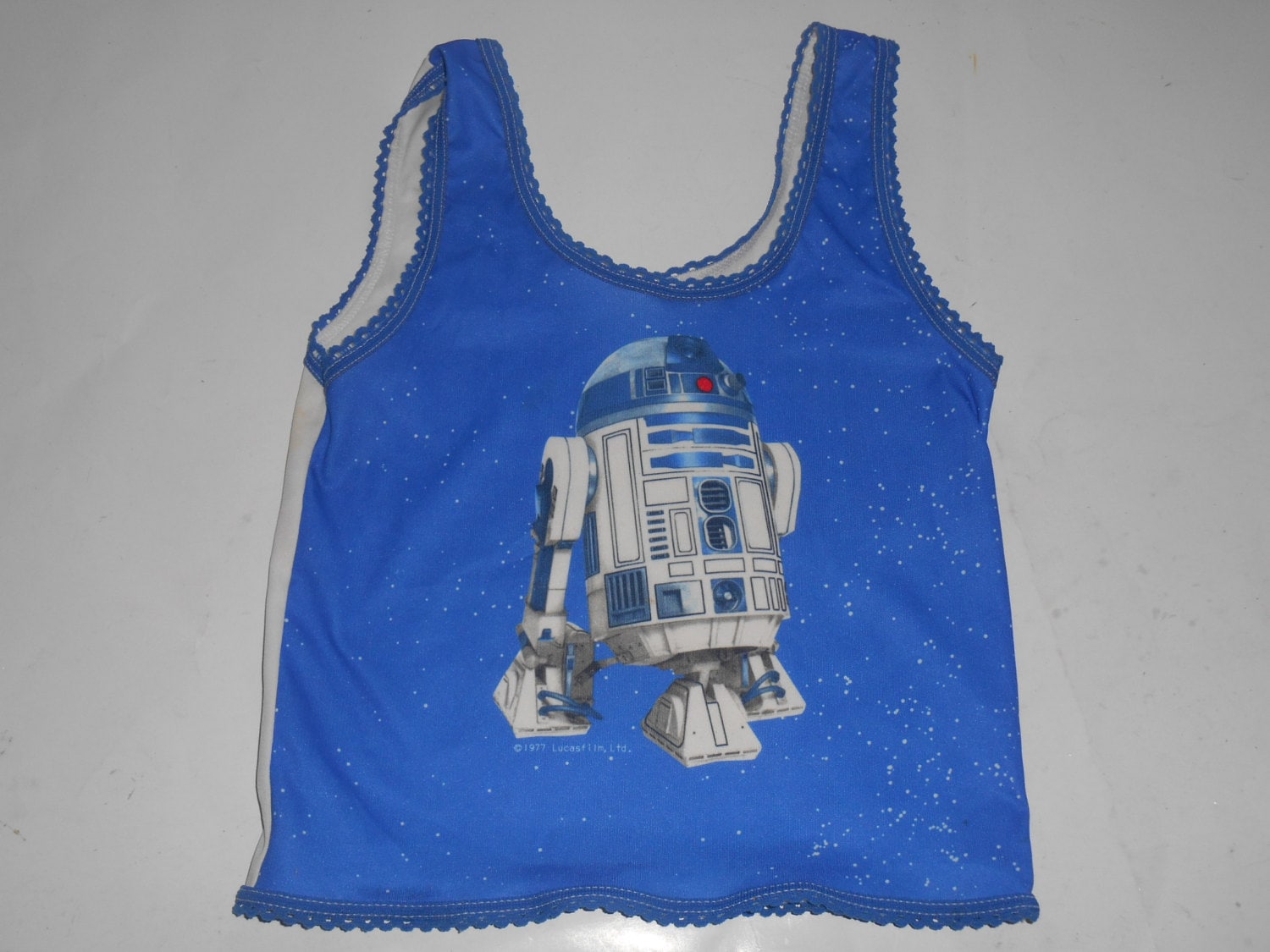 【入手困難】STARWARS R2-D2 タンクトップ 2XL Vintage 1977 Star Wars R2-D2 Child's Tank Top - Etsy