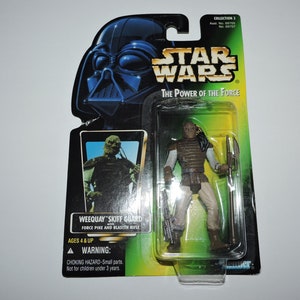 Japan Import - WeequaySkiff Guard Sealed Star Wars Action Figure 1997 POTF Kenner - Green Card