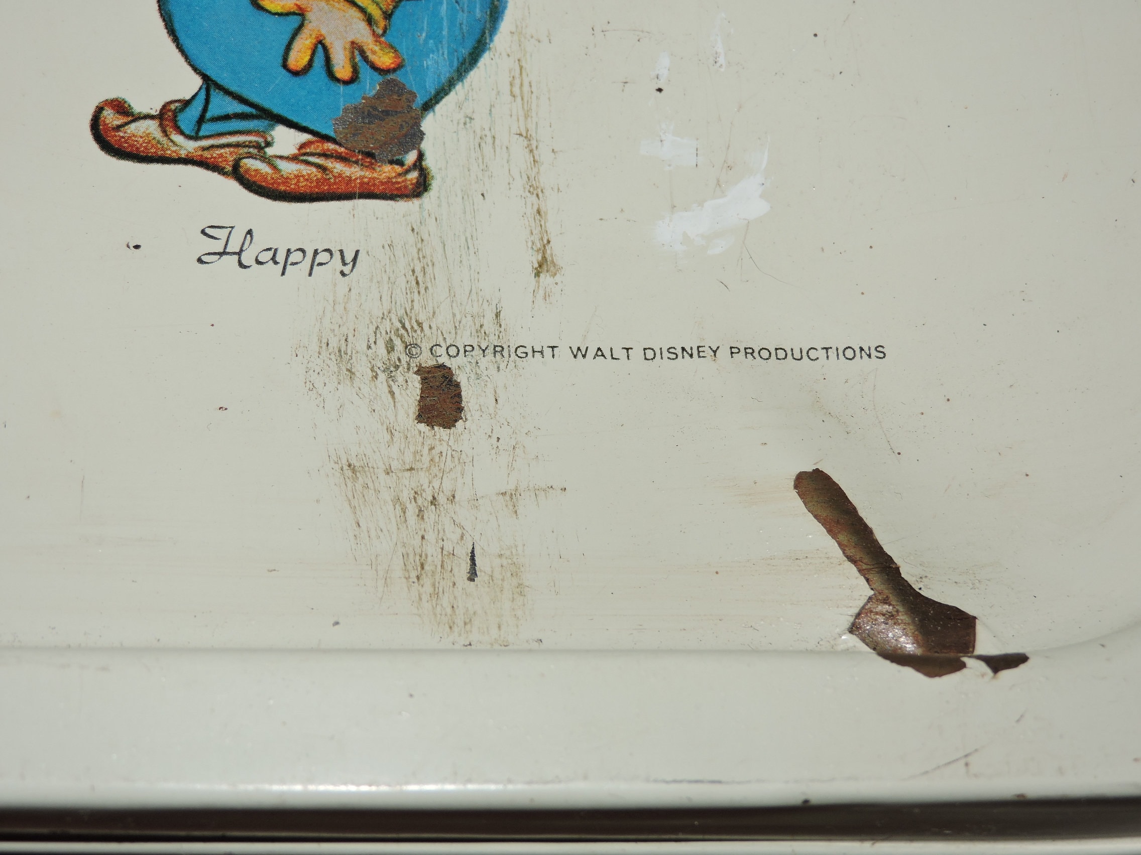 Large Vintage Walt Disney Snow White and the Seven Dwarfs Tray - Etsy