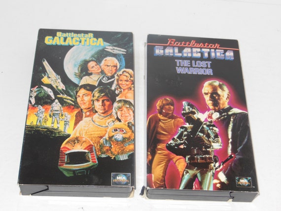 2x Battlestar Galactica VHS Tapes - Etsy 