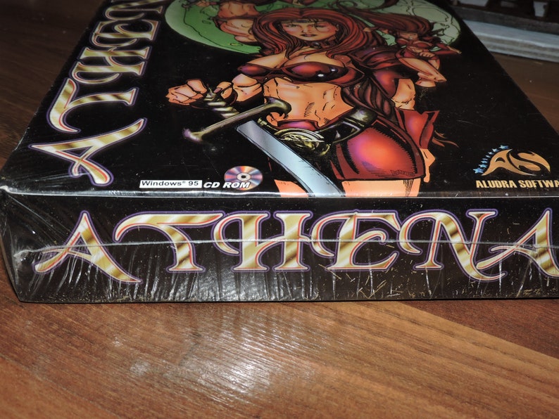 Sealed ATHENA Aludra Software PC Game Windows 95 CD Rom