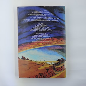 1982 God Emperor of Dune by Frank Herbert Sci-Fi Vintage Paperback Book