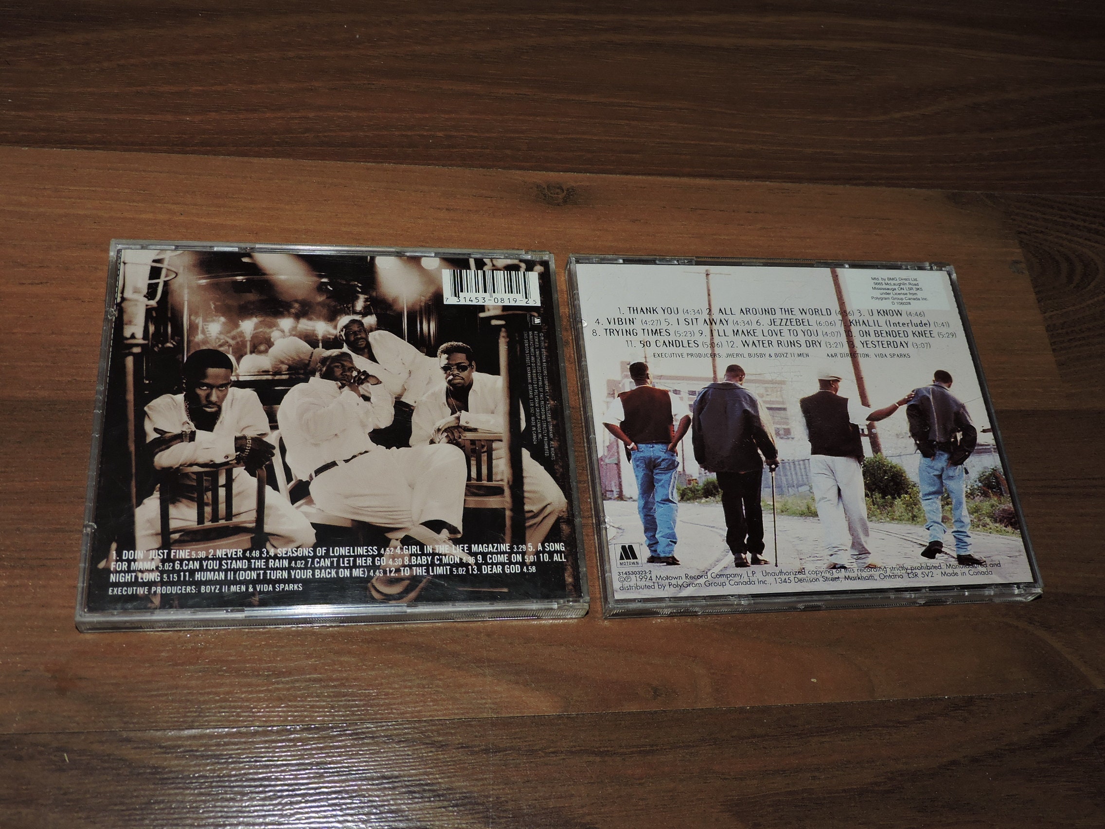 2x Boyz II Men Cds - II & Evolution 1990s - Etsy