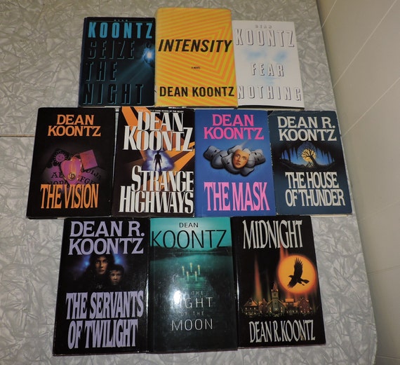 Collection of 10 Dean Koontz Softcover Books - Etsy