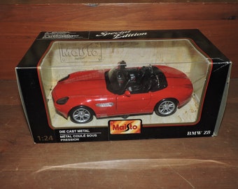 BMW Z8 échelle 1:18 Burago – Métal Gris, Collection Neuve
