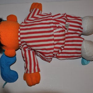 Sleep 'N Snore Ernie Vintage Talking Sesam Street Toy TYCO 1996 Talking & Singing Plüsch Puppe 18 Bild 5