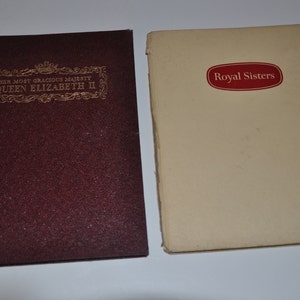 Royal Sisters And Her Most Gracious Majesty Queen Elizabeth II Hardcover Books Lot Of 2