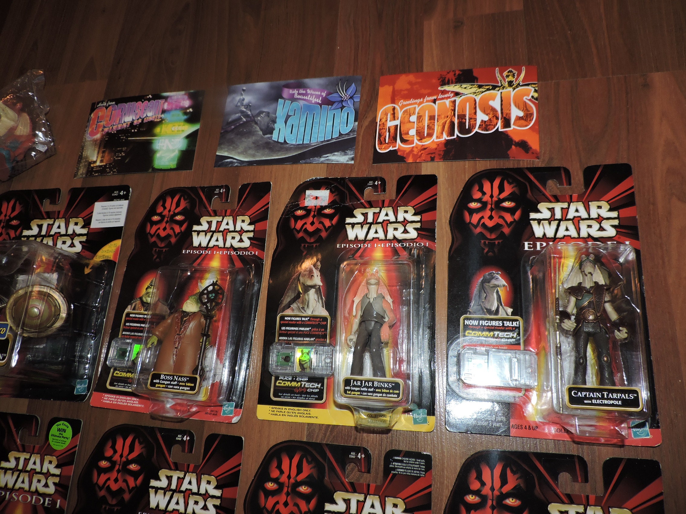 Lot of Star Wars Episode 1 1998/99 Kenner Action Figures