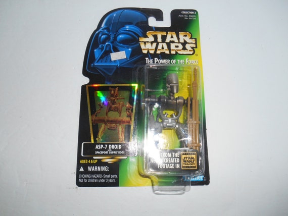 ASP-7 Droid Sealed Star Wars Action Figure 1996 POTF Kenner