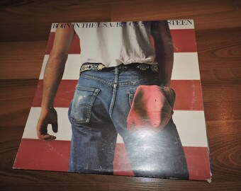 Bruce Springsteen - Born In The USA 1984 12" Vintage Vinyl LP Music Record
