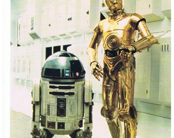 Vintage C-3PO & R2-D2 Star Wars 8