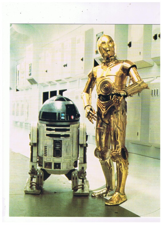 Vintage C-3PO & R2-D2 Star Wars 8