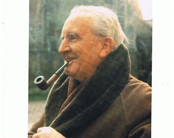 Vintage J.R.R. Tolkien Photo Portrait Print