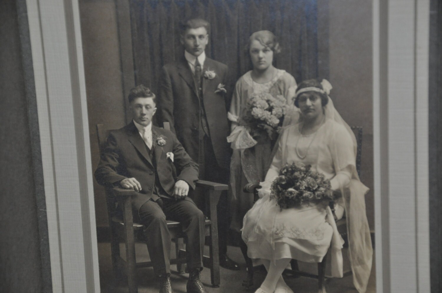 新郎新婦のアンティークな結婚式の写真 - Etsy 日本