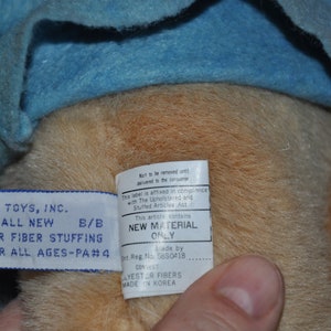 1988 Paddington Teddy Bear Soft Plush Animal Eden Toy - Etsy UK