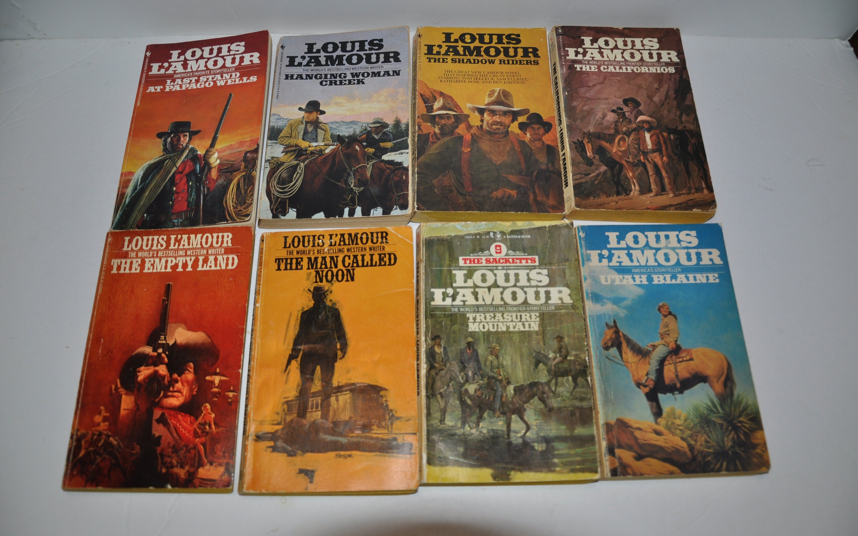 The LOUIS L'AMOUR Collection - Leatherette Hardcover Books - Pick your title