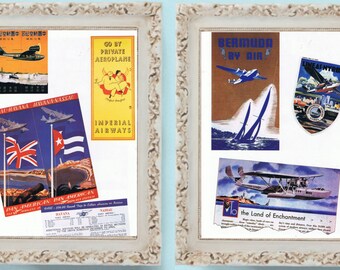 Historia de 2 pedazos del vuelo impresiones