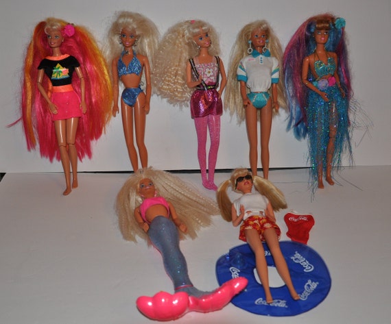 vintage barbie dolls 1990s