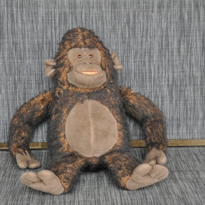 Peluche vintage Gorilla Cima grande da 22&#39;&#39;
