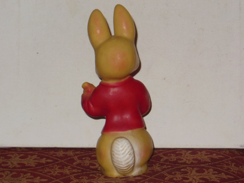Plastic Bunny Rabbit Squeeze Figure Toy 9 Etsy