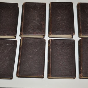 Lot of 8 Religious Hardcover Vintage Antique Books