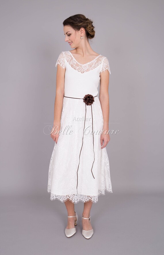 Romantic Wedding Dress In Country Style Country Etsy