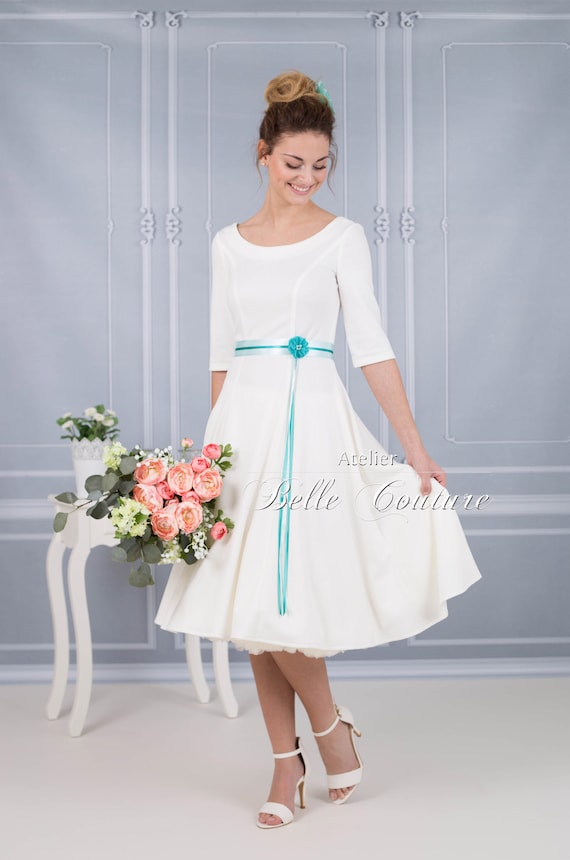 Simply classic registry office wedding dress Simply classic registry office wedding dress