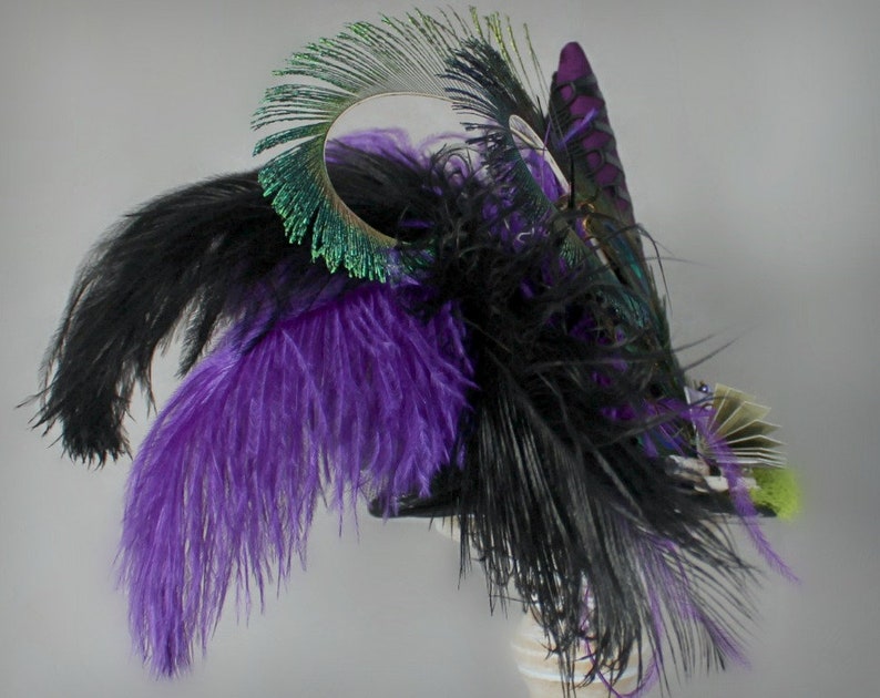 Withch Costume Witch Mini Hat Witches Mini Top Hat Magic Mini Hat Halloween Hat Goth Wicked Witch Hat Mini Top Hat Halloween Costume