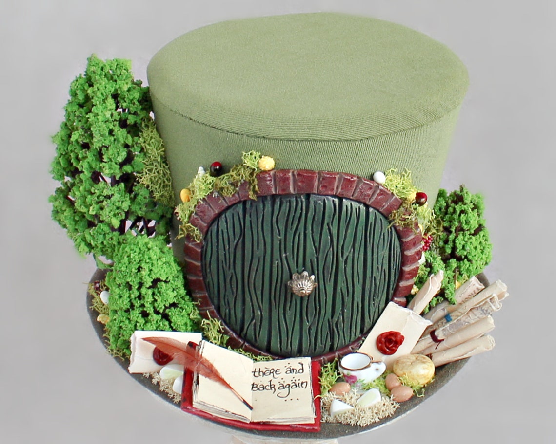 Mini Top Hat LOTR Mini Top Hat Mini Top Hats Original Cake Etsy