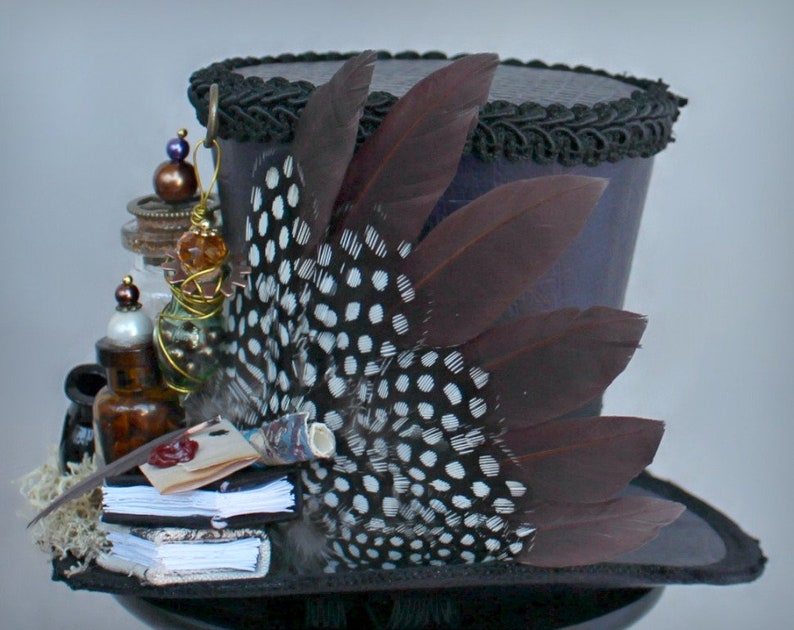 Wizard Mini Top Hat Potions Professor Mini Hat Costume ...