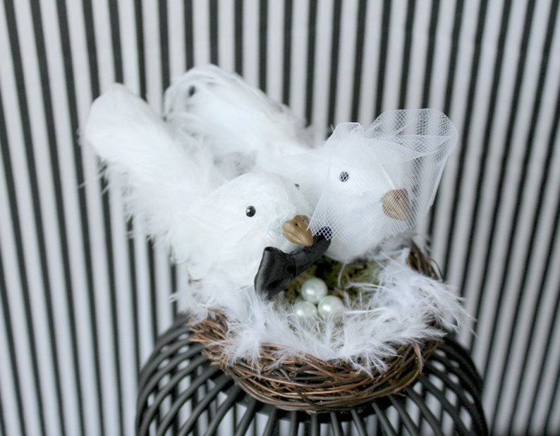 Bird Nest Fascinator Bird Nest Cake Topper Wedding Hair Etsy