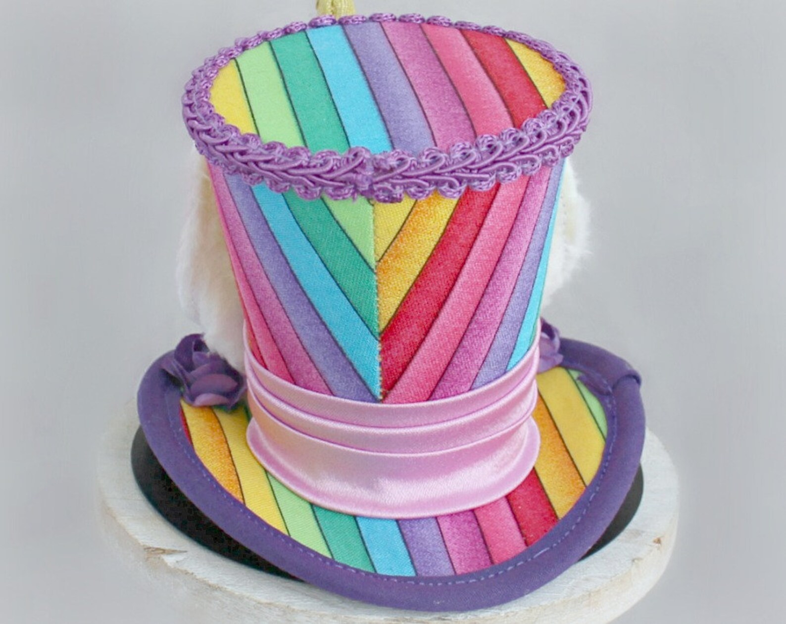 Rainbow Mini Top Hat Gay Pride Mini Top Hat Pride Flag Etsy Canada